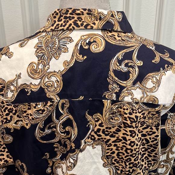 Chico’s Rhinestone Buttons Blouse - Picture 8 of 13